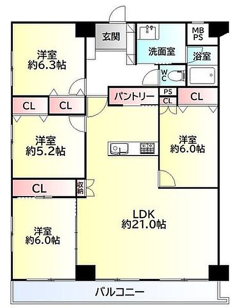 間取り：304000343573