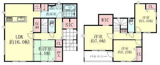 間取図(平面図)