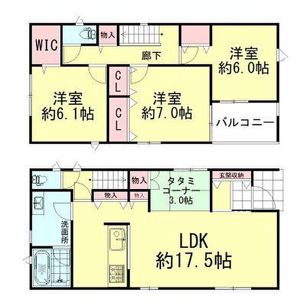 間取図（平面図）