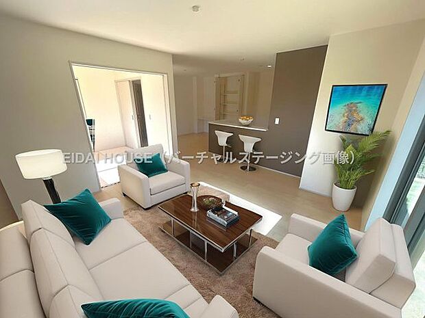 バーチャルステージング画像