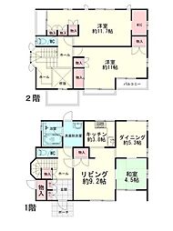 愛子東4丁目 3LDKの間取り