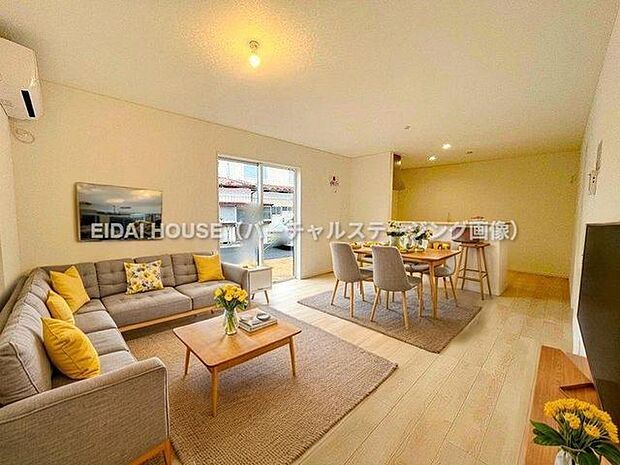 バーチャルステージング画像