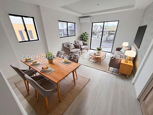 バーチャルステージング画像