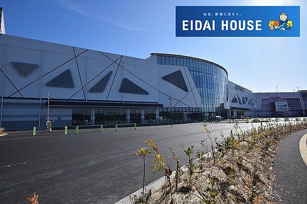 イオンモール新利府南館 徒歩39分。 3060m