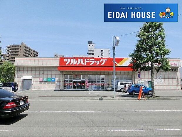 ツルハドラッグ大和町東店 徒歩11分。 870m