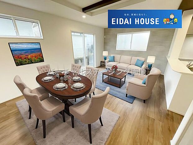 バーチャルステージング画像