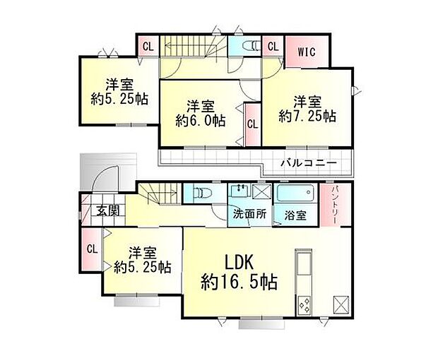 建物参考プラン(97.50m2)