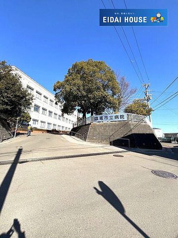 塩竈市立病院 徒歩50分。 3980m