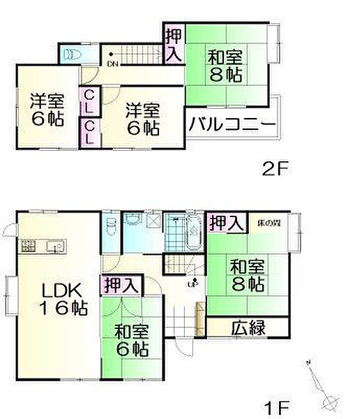 間取り：304000344328