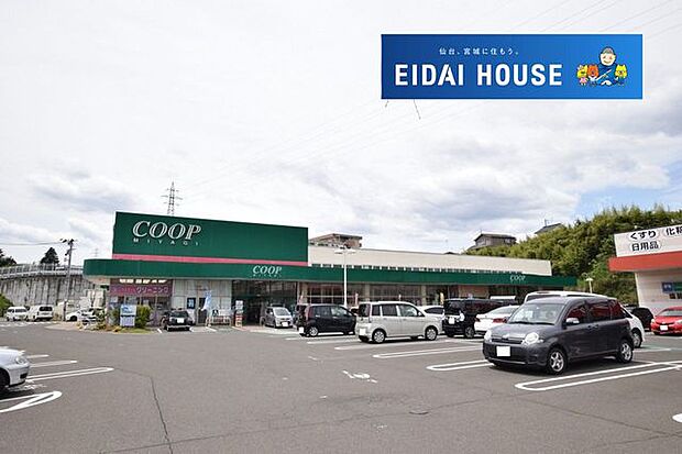 COOP MIYAGI塩釜栄町店 徒歩15分。 1180m