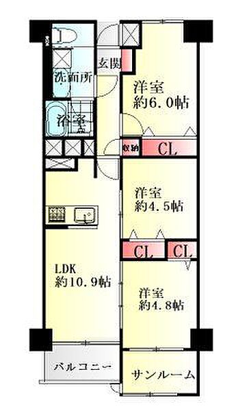 間取り：304000347429