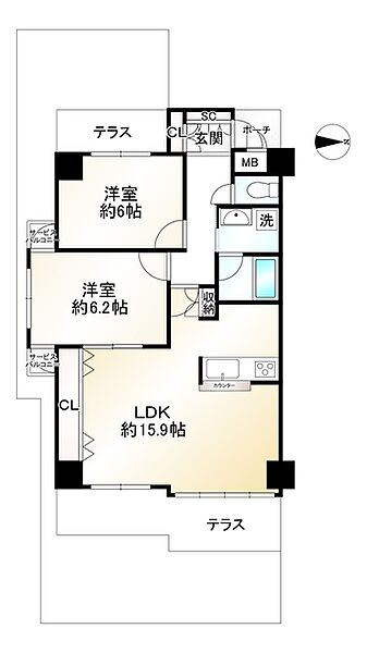 間取り：326000222655