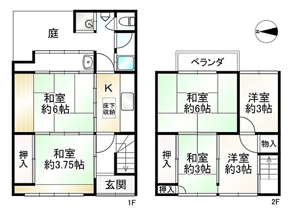 間取り：326000269726