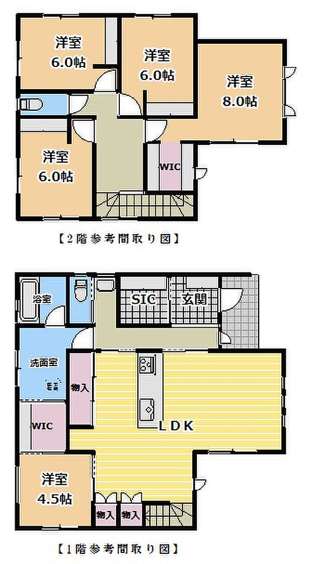 参考間取り図