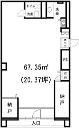 ライオンズプラザ西八王子の間取図画像