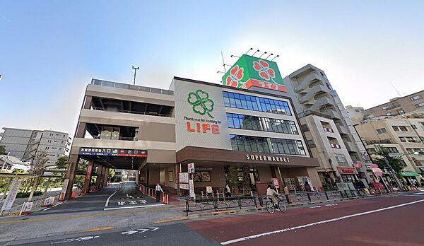 ライフ東日暮里店　徒歩３分