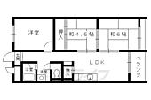 向日市物集女町燈篭前 4階建 築44年のイメージ