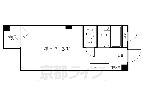 同じ建物の物件間取り写真 - ID:226059543631