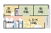 向日市物集女町クヅ子 4階建 築37年のイメージ
