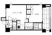 京都市下京区東洞院通り綾小路下る扇酒屋町 10階建 築19年のイメージ