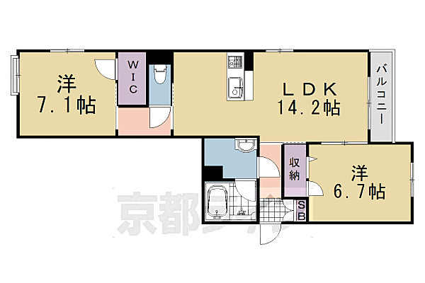 同じ建物の物件間取り写真 - ID:226064210410