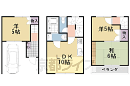 ソルアモール亀岡 3LDKの間取り