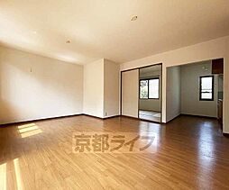 阪急京都本線 長岡天神駅 徒歩9分の賃貸アパート 1階2LDKのリビング/ダイニング