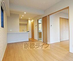 京都市営烏丸線 五条駅 徒歩5分の賃貸マンション 5階1LDKのリビング/ダイニング