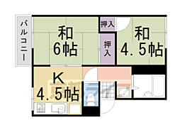 プレジール桂 1階/-