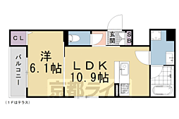 リヴェール 東寺 2階/203