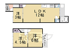 太秦安井辰巳町貸家
