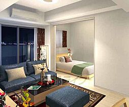 ソルテラス京都ＪＵＪＯ薫 712 7階1LDKのリビング/ダイニング