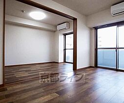 京都市営烏丸線 五条駅 徒歩3分の賃貸マンション 7階1SLDKのリビング/ダイニング