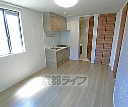 JR東海道・山陽本線 長岡京駅 徒歩10分の賃貸マンション 2階1LDKのリビング/ダイニング