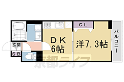 間取図画像 1DK