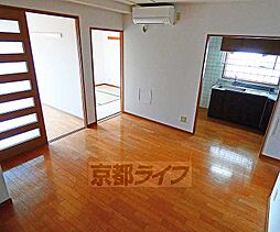 京都市営烏丸線 五条駅 徒歩4分の賃貸マンション 3階3LDKのリビング/ダイニング