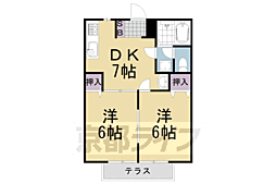 間取図画像 2DK
