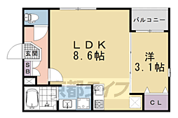 ハーモニーテラス吉祥院西定成町 3階/301