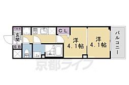 アスヴェル京都西大路ＳＯＵＴＨ 1階/106
