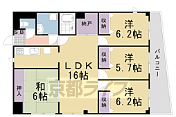 ＧＡＲＮＥＴ　ＲＥＳＩＤＥＮＣＥ上桂 3階