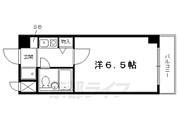ライオンズマンション鴨川北 1Kの間取図画像