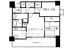 メロディーハイム堺町 2LDKの間取図画像