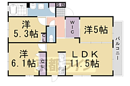 サザンヴェルデ 2階/-