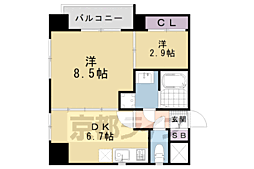 エスリード西大路駅前 5階