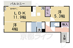 JR片町線(学研都市線) 長尾駅 徒歩19分 1階/-