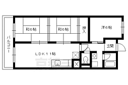 イヌイ星の子ハイツ 3LDKの間取図画像