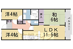 プルーリオン亀岡 2階/-