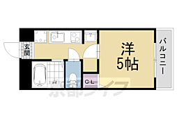 マ・メゾン 1Kの間取図画像