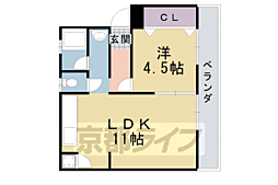 A・BIL-1 1LDKの間取図画像
