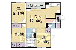 （仮）Ｄ−ＲＯＯＭ岩倉花園ＰＪ 2階